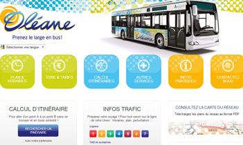 Bus Oleane Website