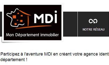 Mon département immobilier Website