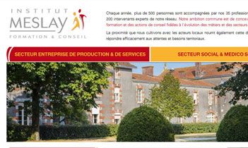 Institut Meslay Website