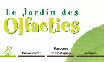 Le jardin des Olfacties Website