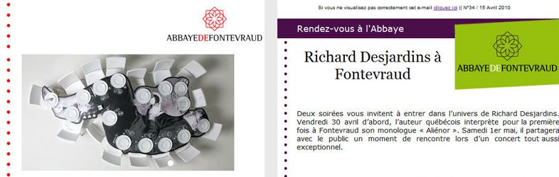 Fontevraud Newsletter