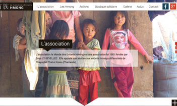 Le monde des Enfants Hmong Website