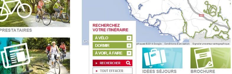 Vendée Vélo Website