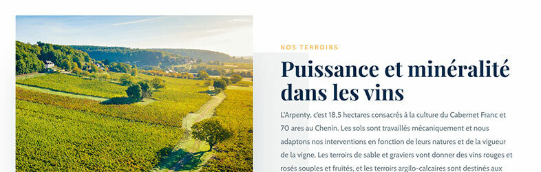 Domaine L'Arpenty - Par Jean-Baptiste Guillard